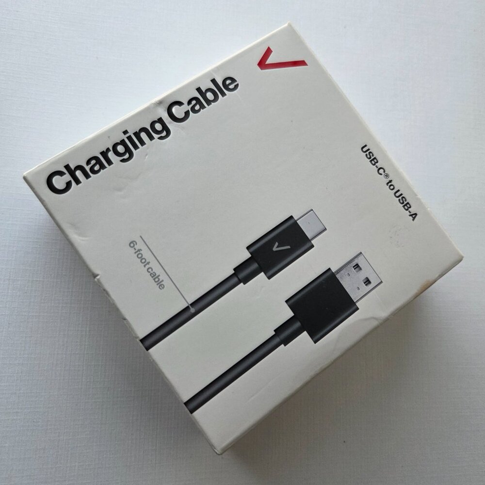 Verizon USB-C to USB (USB-A) 6' Charging Cable